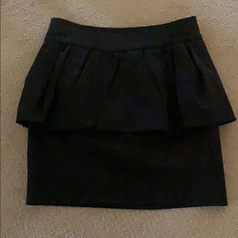 Zara peplum skirt